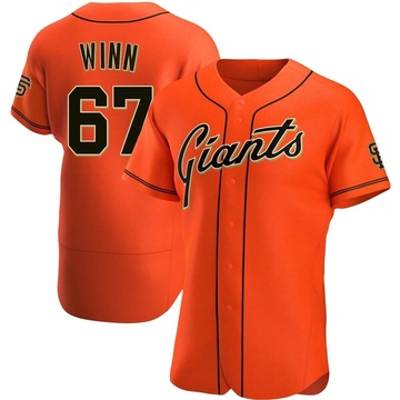 Keaton Winn Men's Nike Cream San Francisco Giants Home Replica Custom Jersey Size: Large